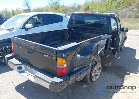 2000 Toyota Tacoma из США, поврежденный, VIN 4TANL42N7YZ667728